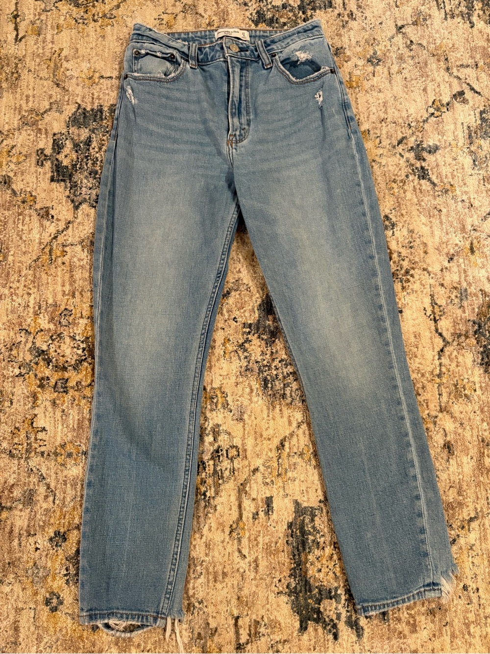 Abercrombie & Fitch Curve Love The Skinny High Rise size 27/4R
